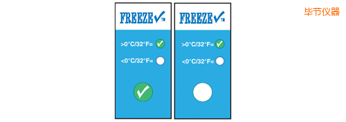 畢節(jié)溫度指示標(biāo)簽 冷凍檢查 Thermolabels